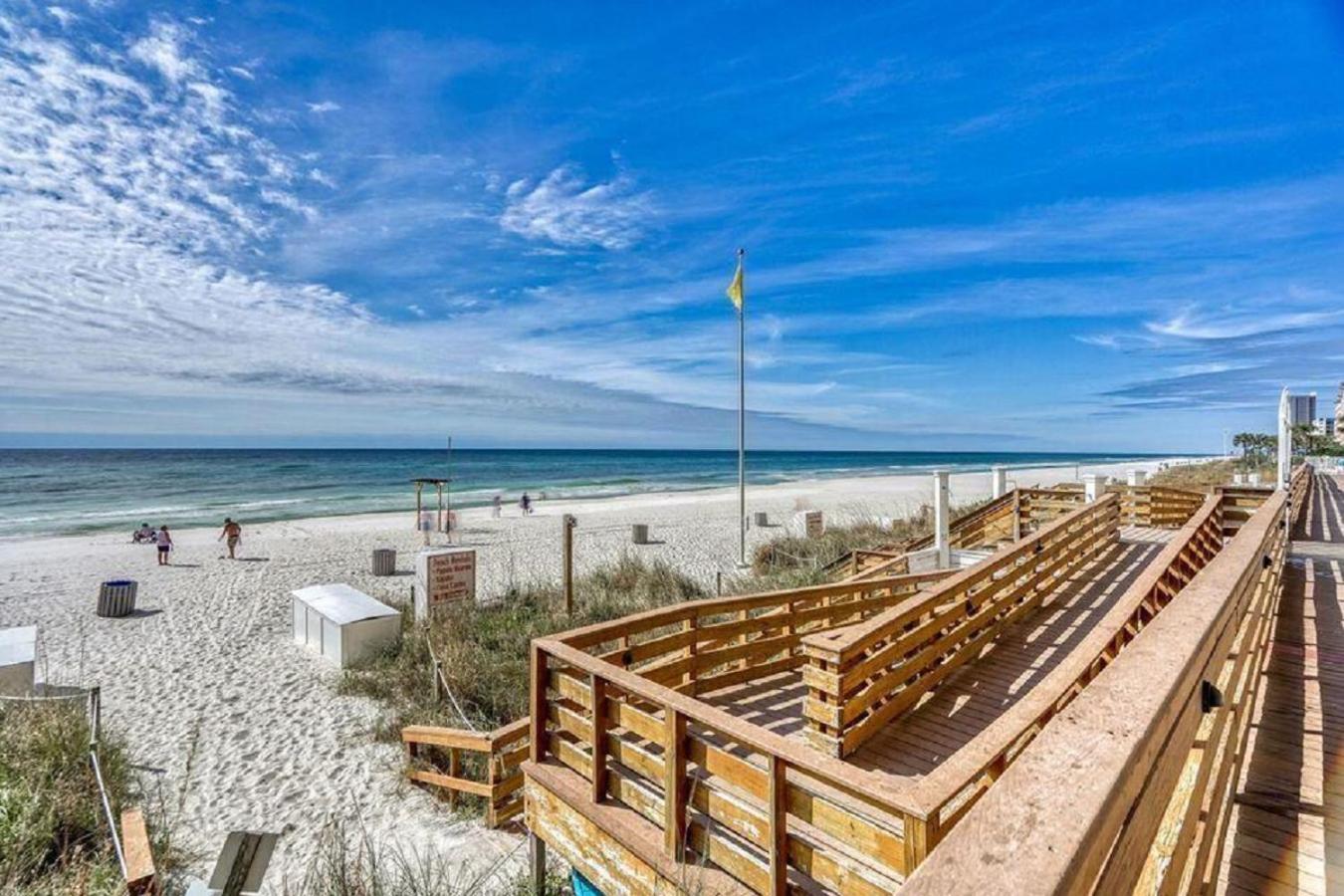 Beachfront Spacious Renovated Condo - Pools, Hot Hub, Spa - Walk To Pier Park In Pcb Panama City Beach Exteriér fotografie